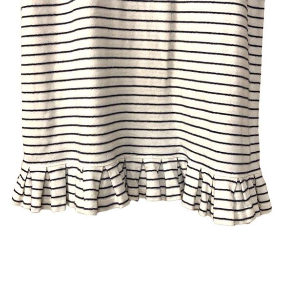 Juicy Couture Blue Striped 100% Cotton Tank Top Ruffled Tennis Mini Dress Sz XL - Picture 4 of 7